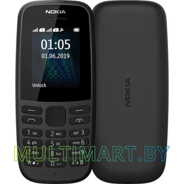 Мобильный телефон Nokia 105 (2019) TA-1174 (черный)